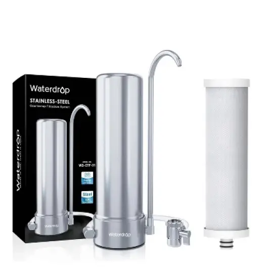 Waterdrop Countertop Water Filter with 1 Extra WD-CFF-01 Replacement Filter image {9}