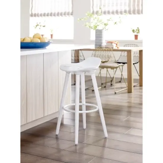 Caroline Bar Stool Noir Black - Adore Decor image {5}