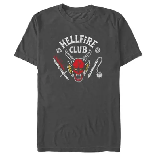 Men's Stranger Things Hellfire Club Costume T-Shirt image {5}