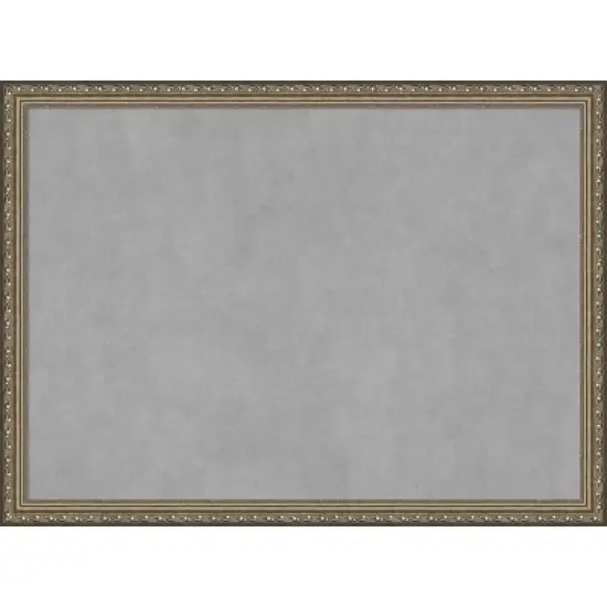 Amanti Art Parisian Silver Wood Framed Magnetic Board image {6}