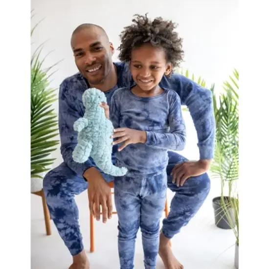 Leveret Kids Two Piece Cotton Tie Dye Pajamas image {3}