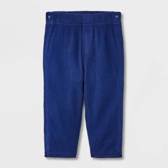 Baby Adaptive Side Snap Pants - Cat & Jack&trade; Brown image {5}