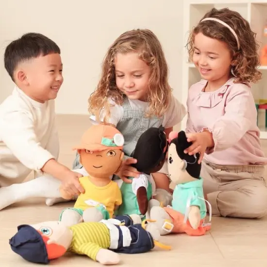 Miniland Fastening Learn To Dress 15" Doll - Male image {3}