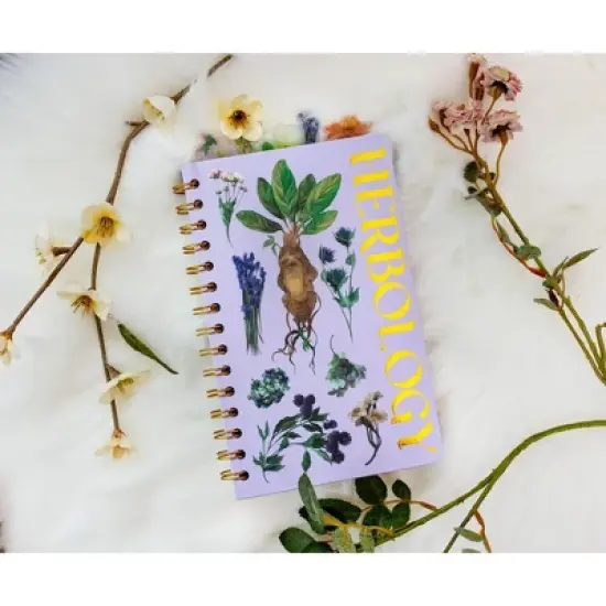 Silver Buffalo Harry Potter Hogwarts Herbology 75-Page Spiral Notebook | 8 x 5 Inches image {7}