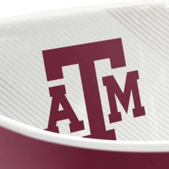 NCAA Texas A&M Aggies Serving Bowl: Melamine Rounded Square, 15 Volume image {2}