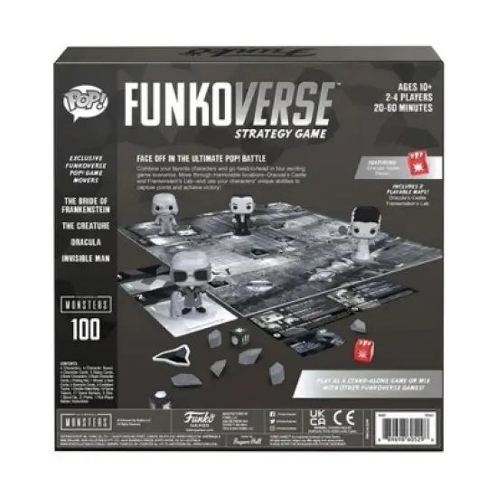 Funko Universal Monsters Funko POP Funkoverse Strategy Game image {1}