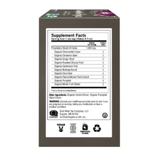 Yogi Pumpkin Spice Tea Bags - 16ct image {3}