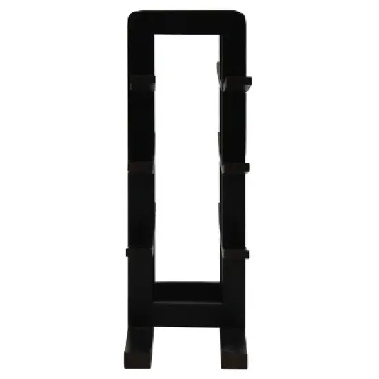 Oceanstar 12-Bottle Dark Espresso  Wine Rack image {3}