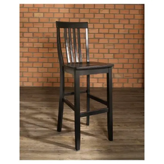 Set of 2 30" School House Barstools - Crosley image {4}