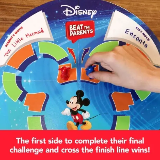Spin Master Games Beat the Parents Disney Edition Board Game, Kids vs. Parents Family Board Games, Fun Games, Family Games, Disney Gifts, Games for image {3}