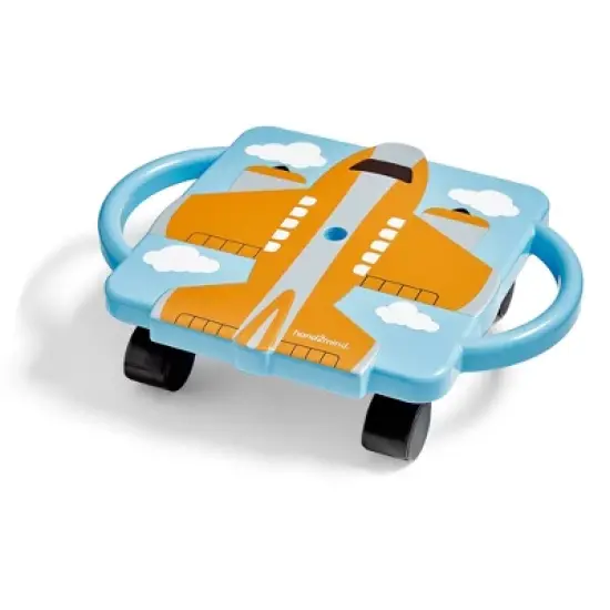 Hand2Mind Plane Glider Scooter Board - Orange: Teaching Aid for Preschool to 8th Grade, Plastic Construction image {7}