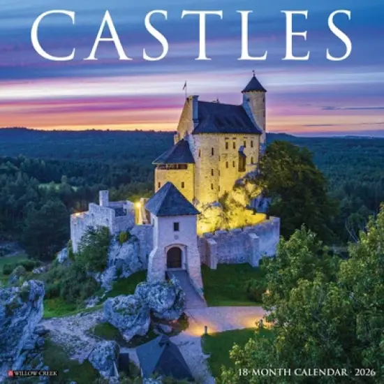 Willow Creek Press 2026 Castles Wall Calendar image {5}
