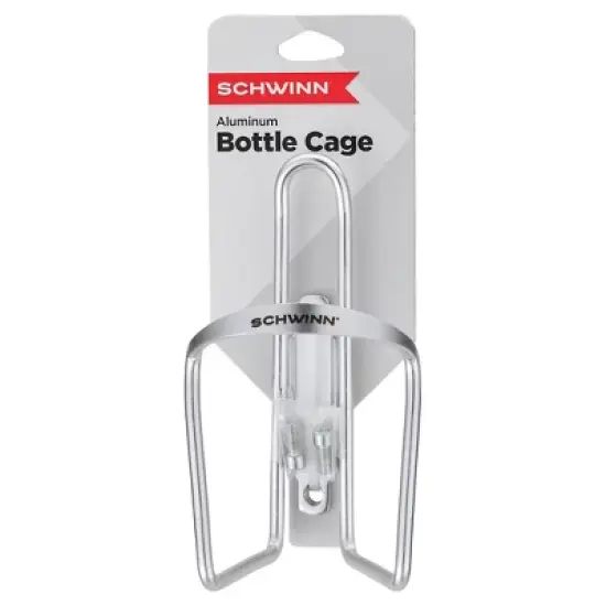 Schwinn Aluminum Bike Bottle Cage - Silver image {2}