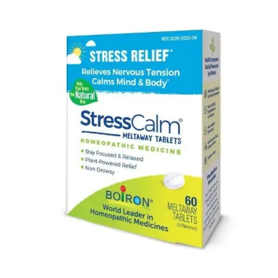 StressCalm by Boiron Homeopathic Medicine For Stress Relief  -  60 Tablet image {4}