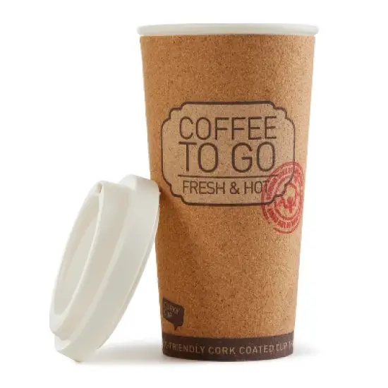 Life Story Corky Cup Reusable 16 oz Insulated Travel Mug Coffee Thermos image {2}