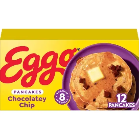 Eggo Frozen Pancakes Chocolatey Chip - 14.8oz/12ct image {8}