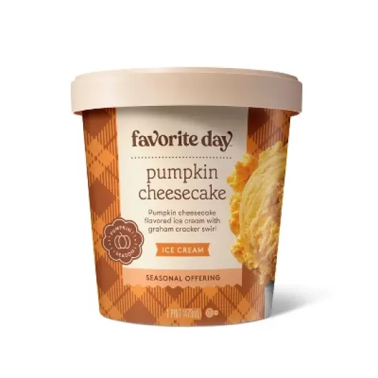 Pumpkin Cheesecake Ice Cream - 16oz - Favorite Day&trade; image {4}
