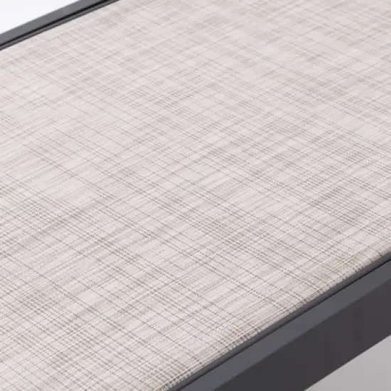 2pk Outdoor Five Position Adjustable Aluminum Chaise Lounge Brown: UV-Resistant & Quick-Drying - Crestlive Products image {4}