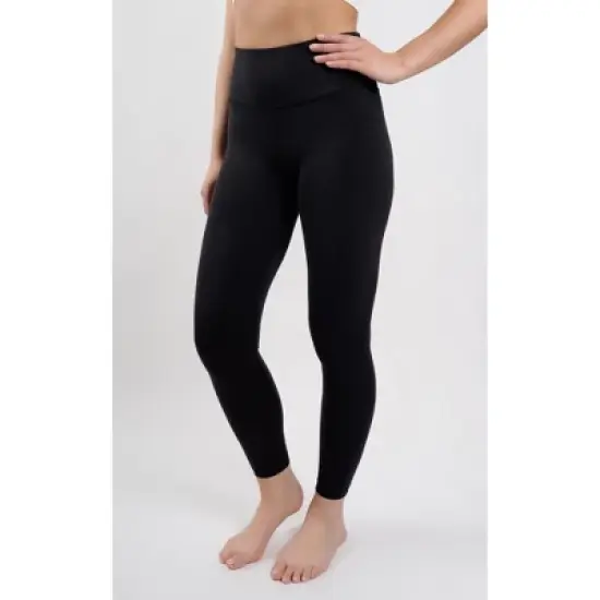Yogalicious High Rise Squat Proof Criss Cross Ankle Leggings image {7}