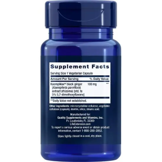 Male Vascular Sexual Support by Life Extension  -  30 Capsule image {1}