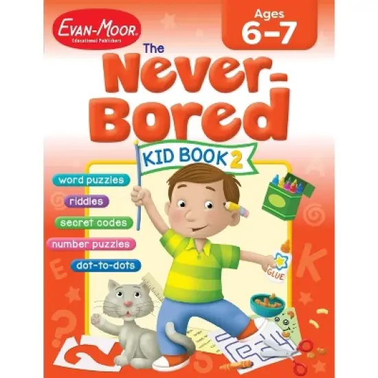 The Never-Bored Kid Book 2, Age 6 - 7 Workbook - by  Evan-Moor Educational Publishers (Paperback) image {1}