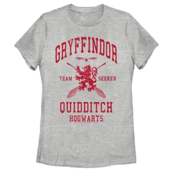 Women's Harry Potter Gryffindor Quidditch Team Seeker T-Shirt image {3}