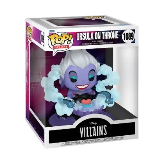 Funko POP! Deluxe: Villains - Ursula on Throne image {1}
