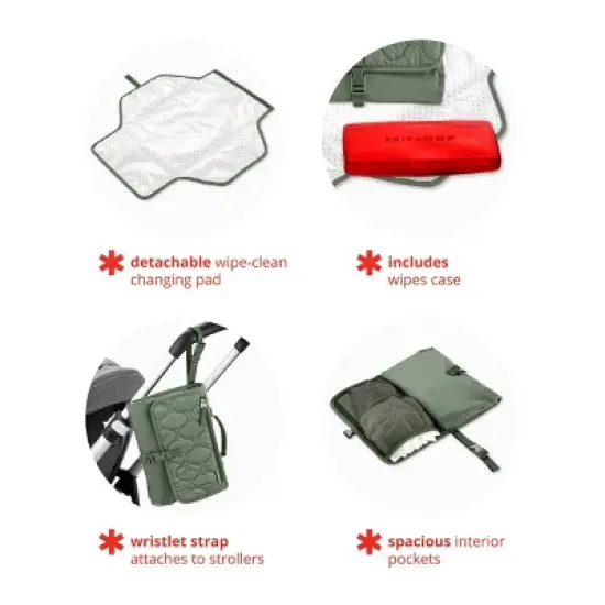 Skip Hop Pronto Signature Changing Station - Sage image {3}