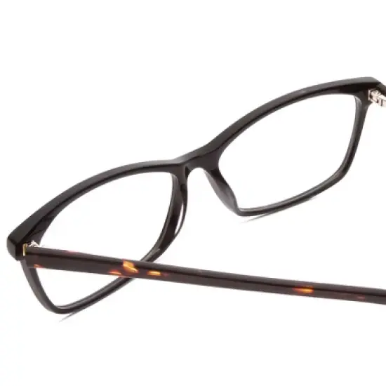 Ernest Hemingway H4696 Designer Eyeglasses in Black/Tortoise Havana 54 mm image {3}