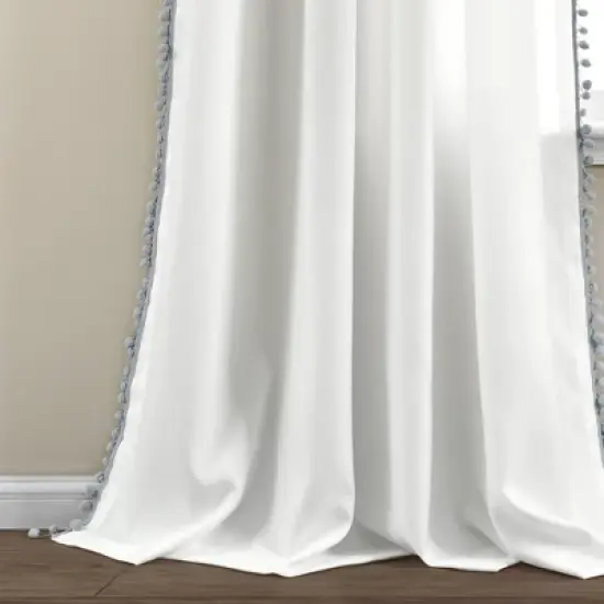 Pom Pom Window Curtain Panel - Lush D&eacute;cor image {3}
