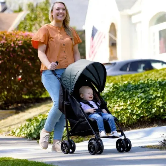 Bright Starts Ford Bronco HighGear Lightweight Baby Stroller - Gray image {7}