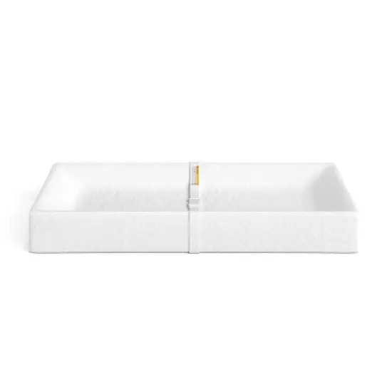Storkcraft Nest 4 Sided Contoured Changing Pad - White image {8}