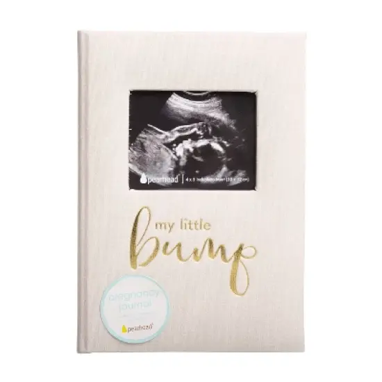 Pearhead Linen Pregnancy Journal - Ivory image {8}