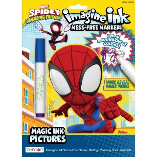 Spidey & his Amazing Friends Imagine Ink Book image {4}