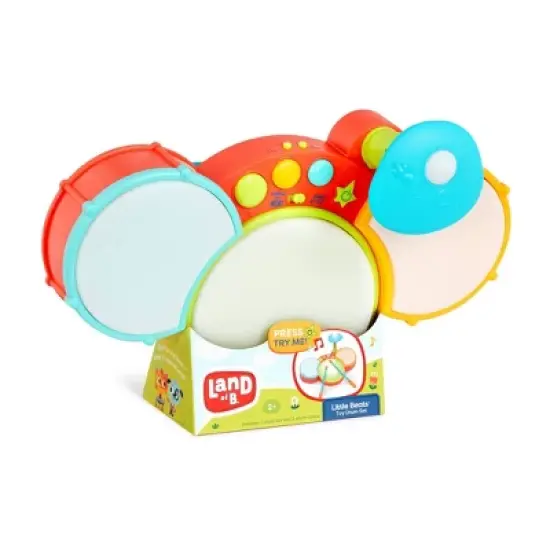 B. toys Toy Drum Set - Little Beats image {4}