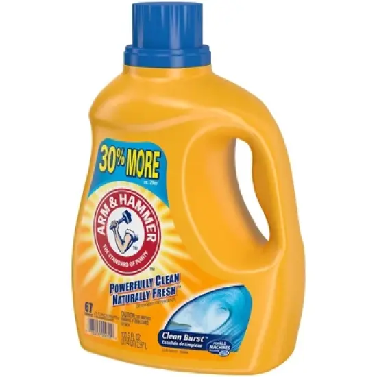 Arm & Hammer Clean Burst Liquid Laundry Detergent image {10}