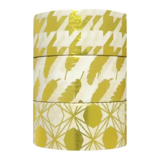 Wrapables Washi Masking Tape (Set of 3) image {6}