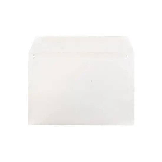 JAM Paper Booklet Commercial Envelopes 7 1/2" x 10 1/2" White 4246H image {1}