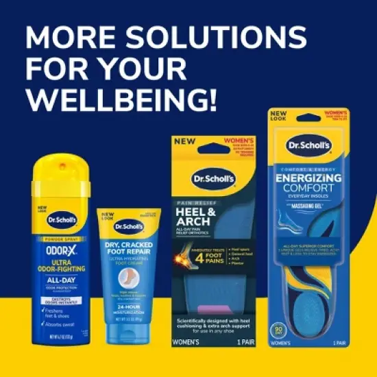 Dr. Scholl's Massaging Gel Advanced Heel Cushions for Women Size 6-10 image {8}