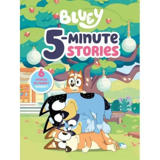 Bluey 5-Minute Stories - by Penguin Young Readers Licenses (Hardcover) image {1}
