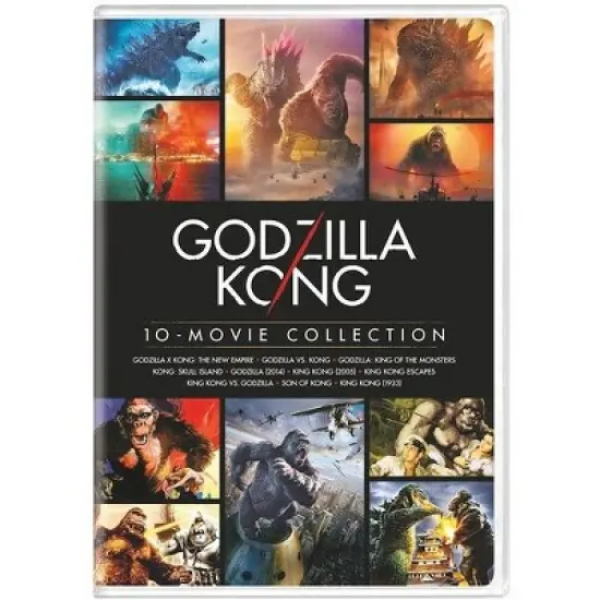 Godzilla/Kong 10-Movie Collection (DVD) image {1}