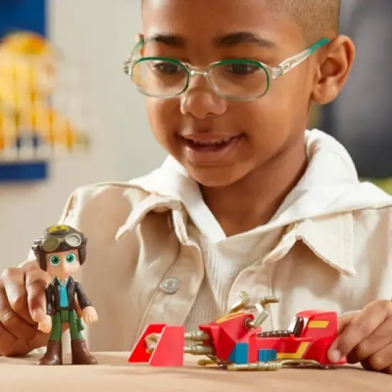 Star Wars Young Jedi Adventures Nash Durango and Speeder Bike Vehicle Set image {5}