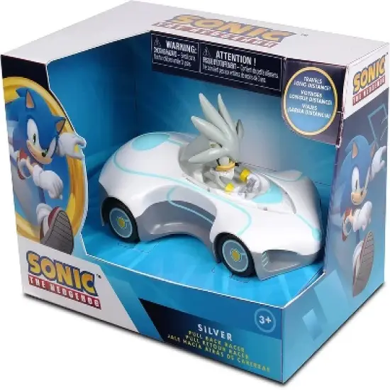 Nkok Sonic the Hedgehog Silver Pull Back Racer image {2}