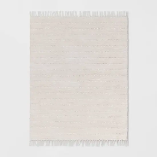 4'x6' Hi-Lo Chenille Fringe Kids' Rug - Pillowfort&trade; image {4}