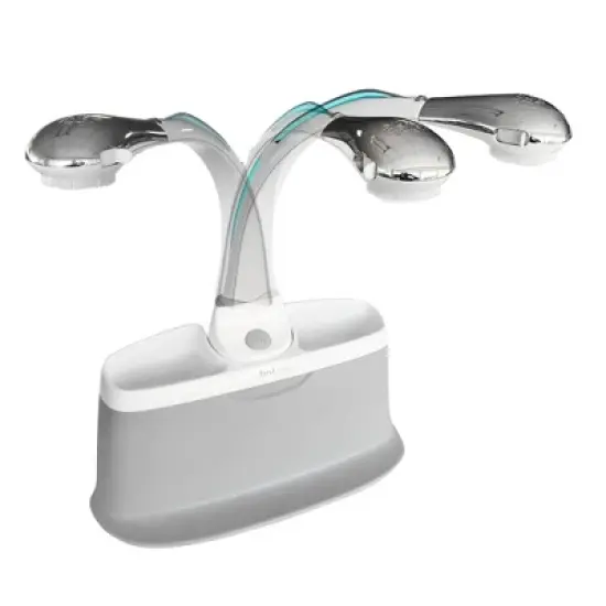 The First Years Rain Shower Baby Spa Newborn to Toddler Tub with Soothing Spray Showerhead image {5}