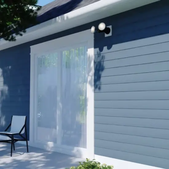 VAXCEL 2 Light Outdoor Security Flood Light with Adjustable Heads - Switch Controlled image {5}