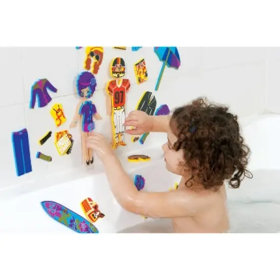Magic Creations Splash of Fashion Foam Bath Toy - 39pc image {1}