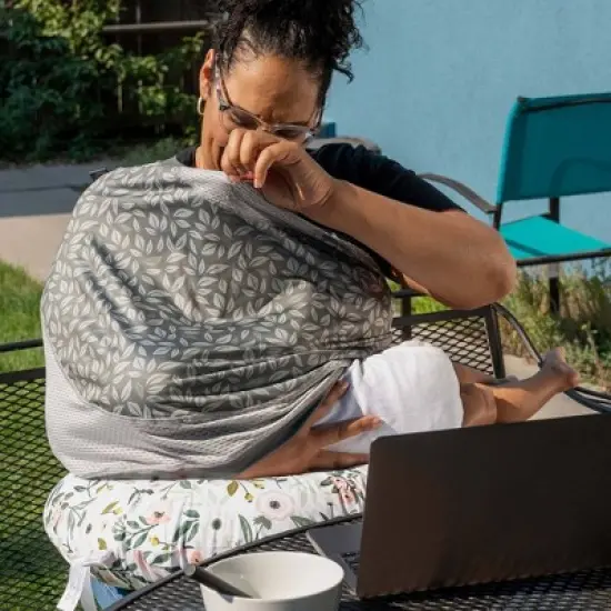 Boppy Original Support Nursing Pillow - Pink Garden image {4}