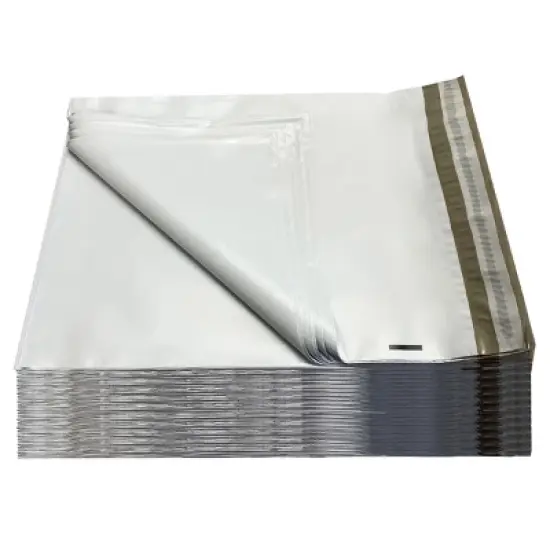 UOFFICE Pacl of 1000 Bulk Poly Mailer Bags 12"x15.5" - #4 Envelopes withSelf-Sealing Closure image {2}