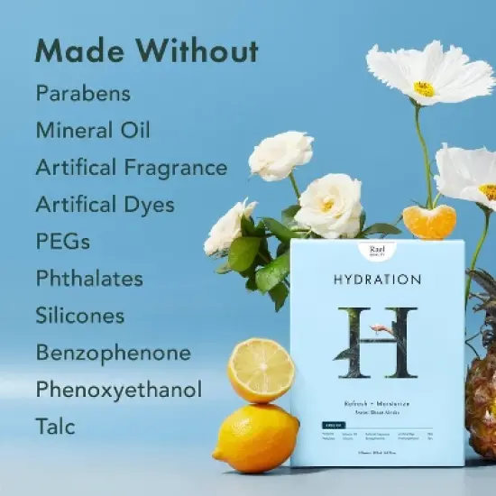 Rael Beauty Hydration Facial Sheet Mask - 1ct image {7}